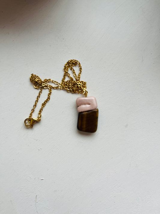 Tigrisszem ásvány nyaklánc