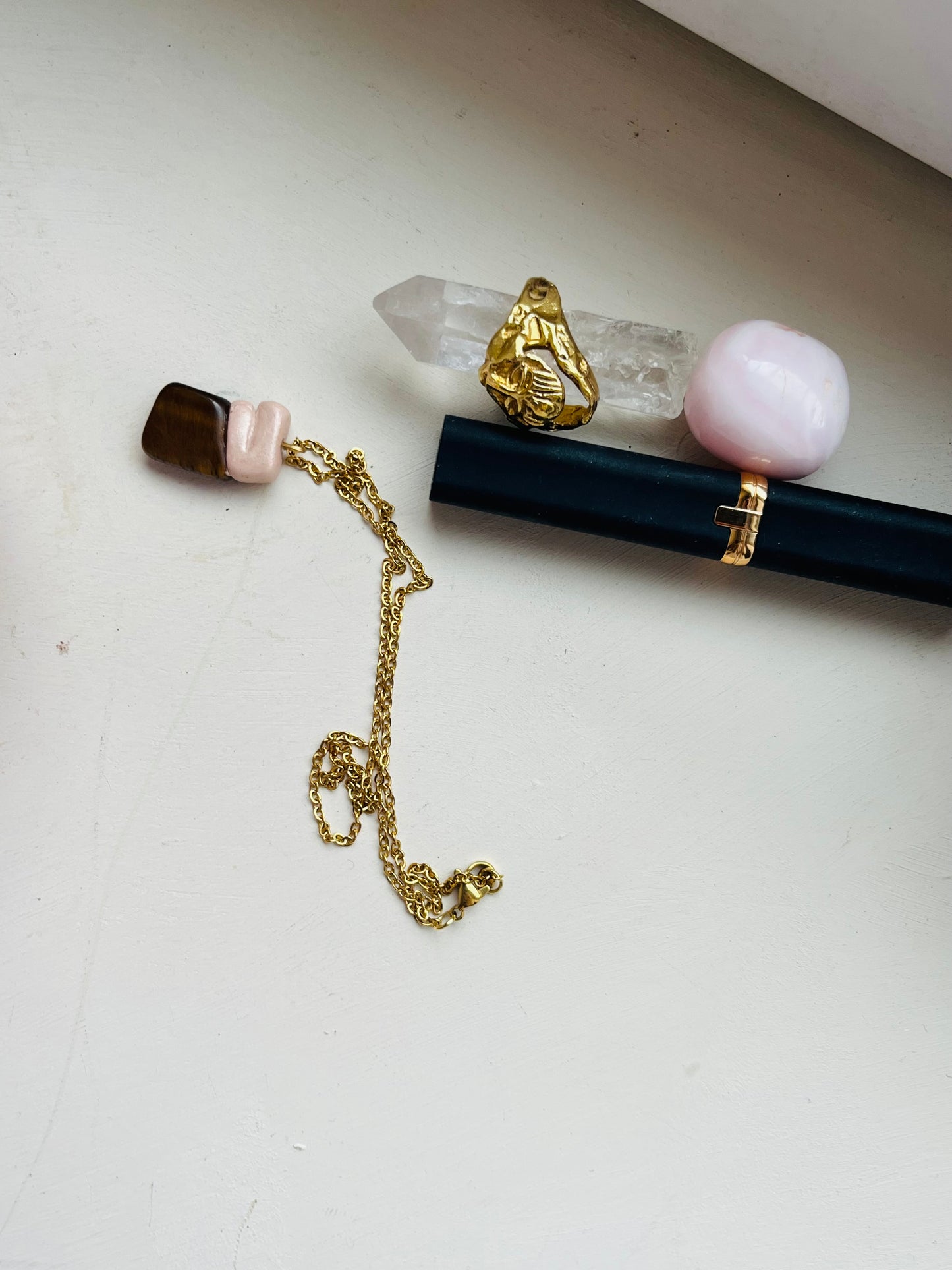 Tigrisszem ásvány nyaklánc